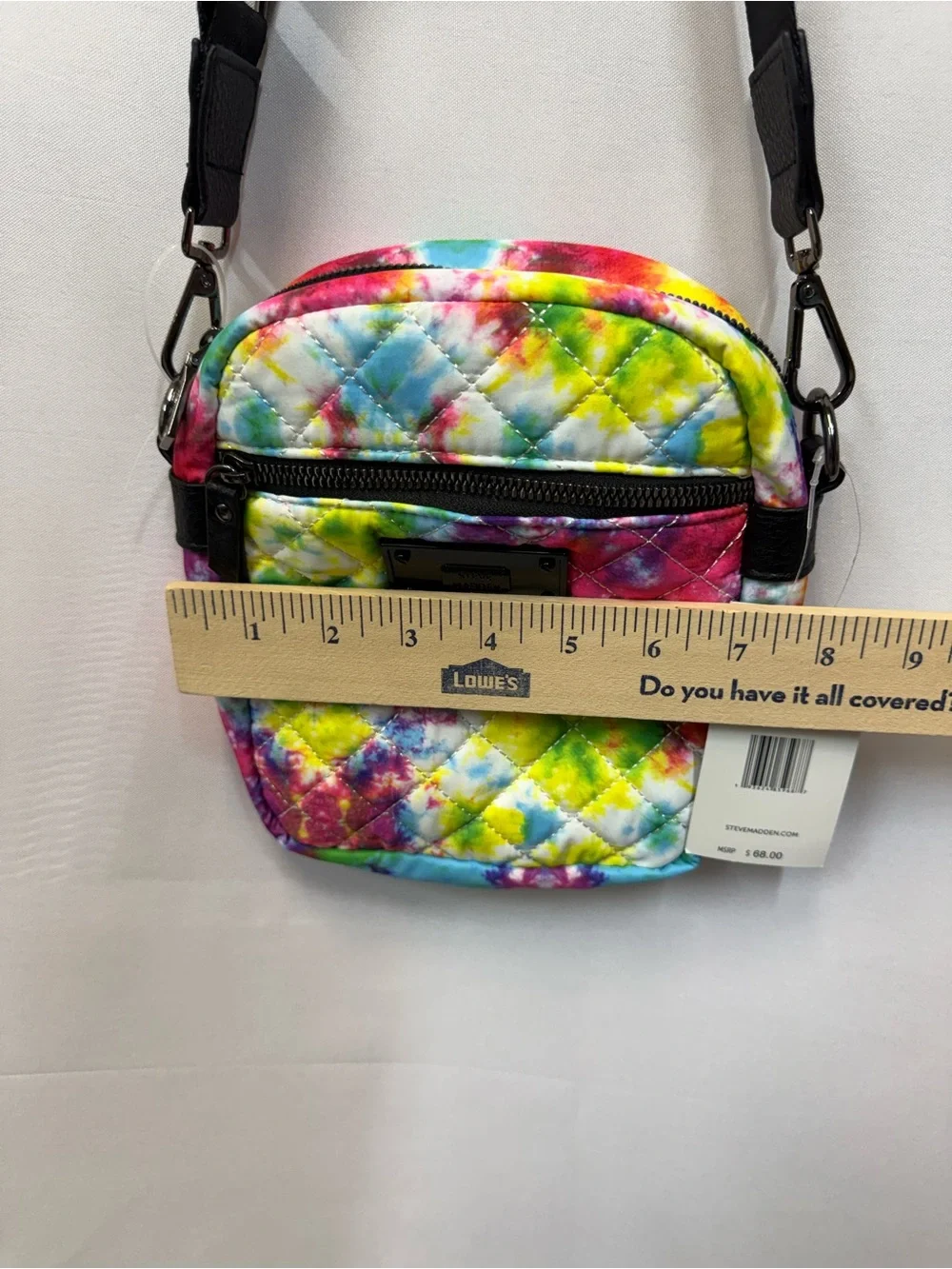 Steve Madden Quilted Tie-Dye Crossbody Bag - Multicolor